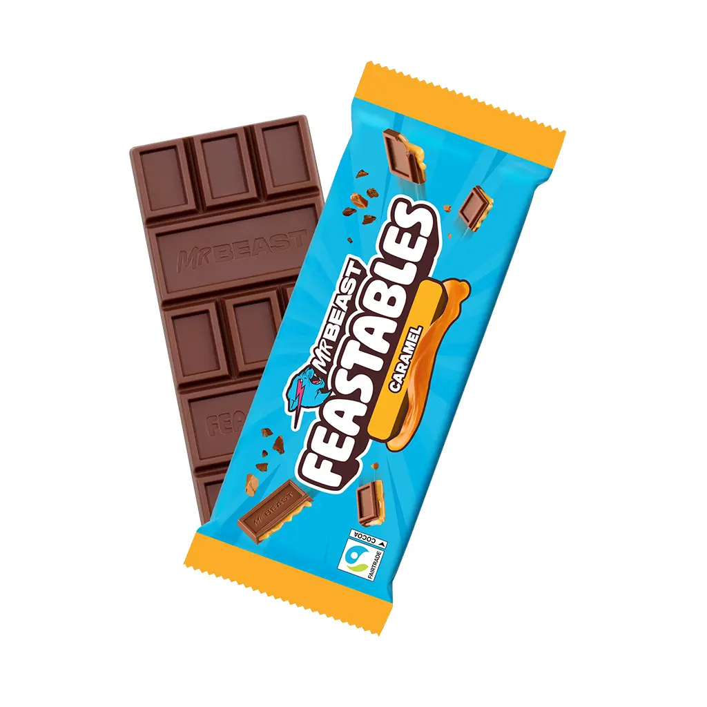 Feastables caramel 2.1oz