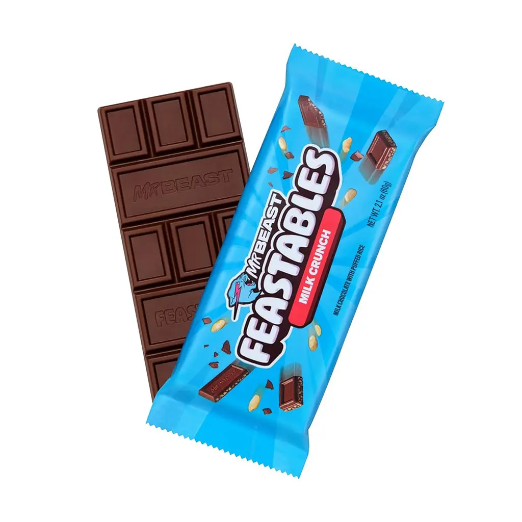 Feastables milk chocolate 2.1oz